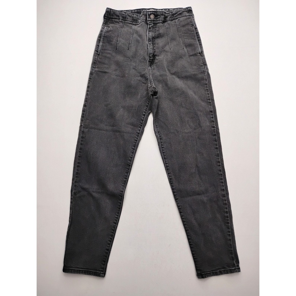 Levi's Black High Waisted Taper Dark Wash Denim Women's Jeans Size 29